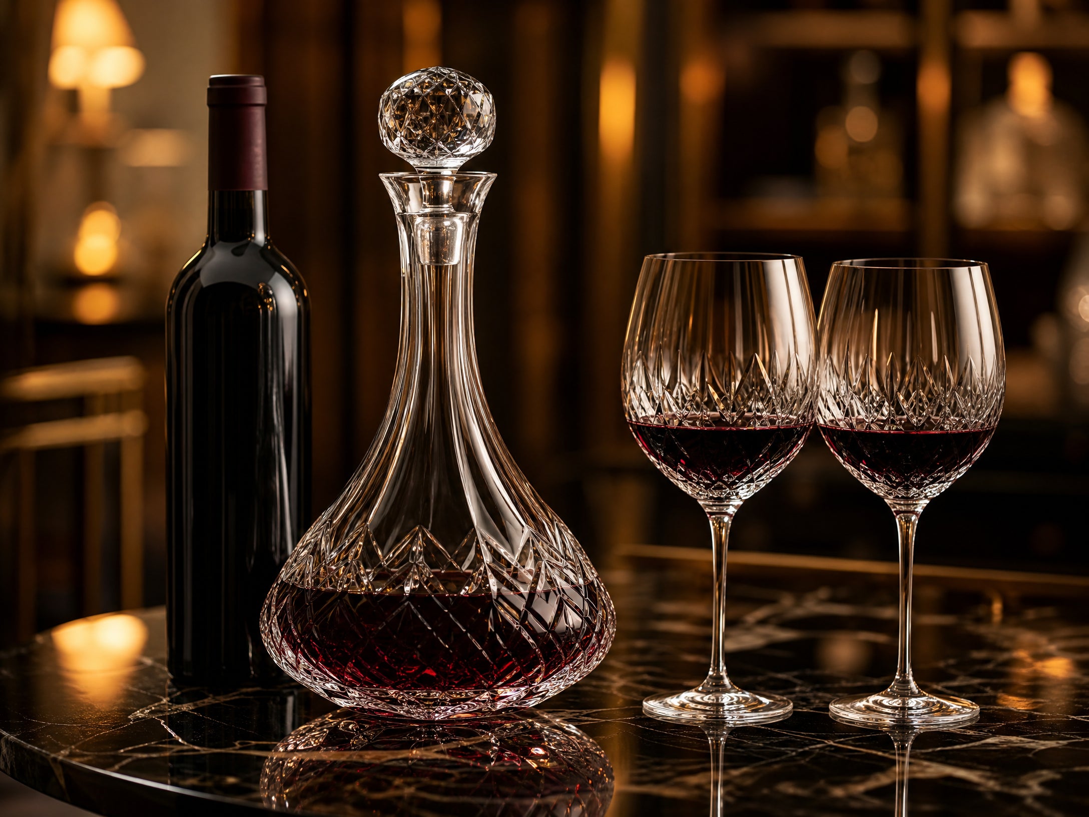 Premium Wine Decanter Set