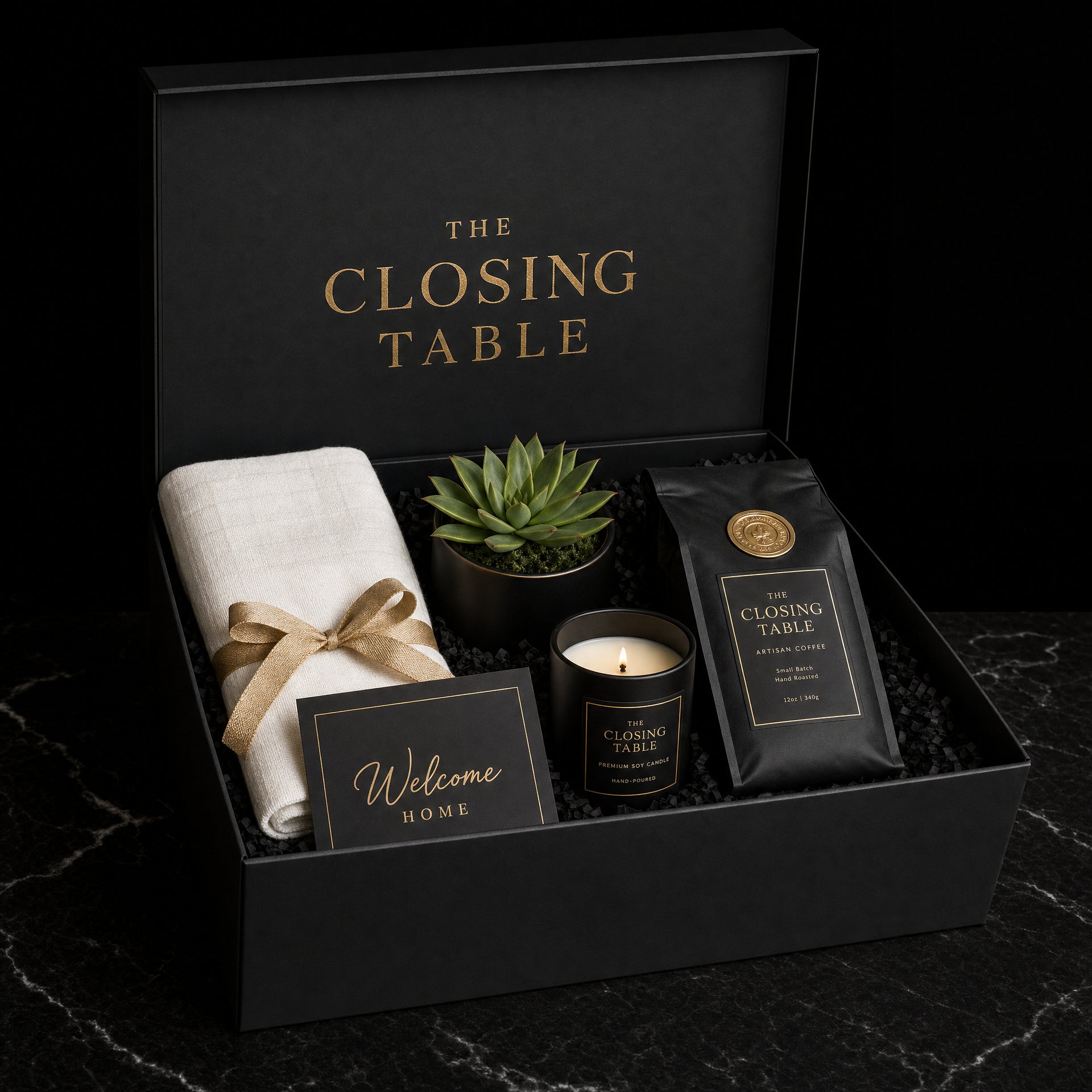 The New Home Essentials Box — The Closing Table luxury closing gift