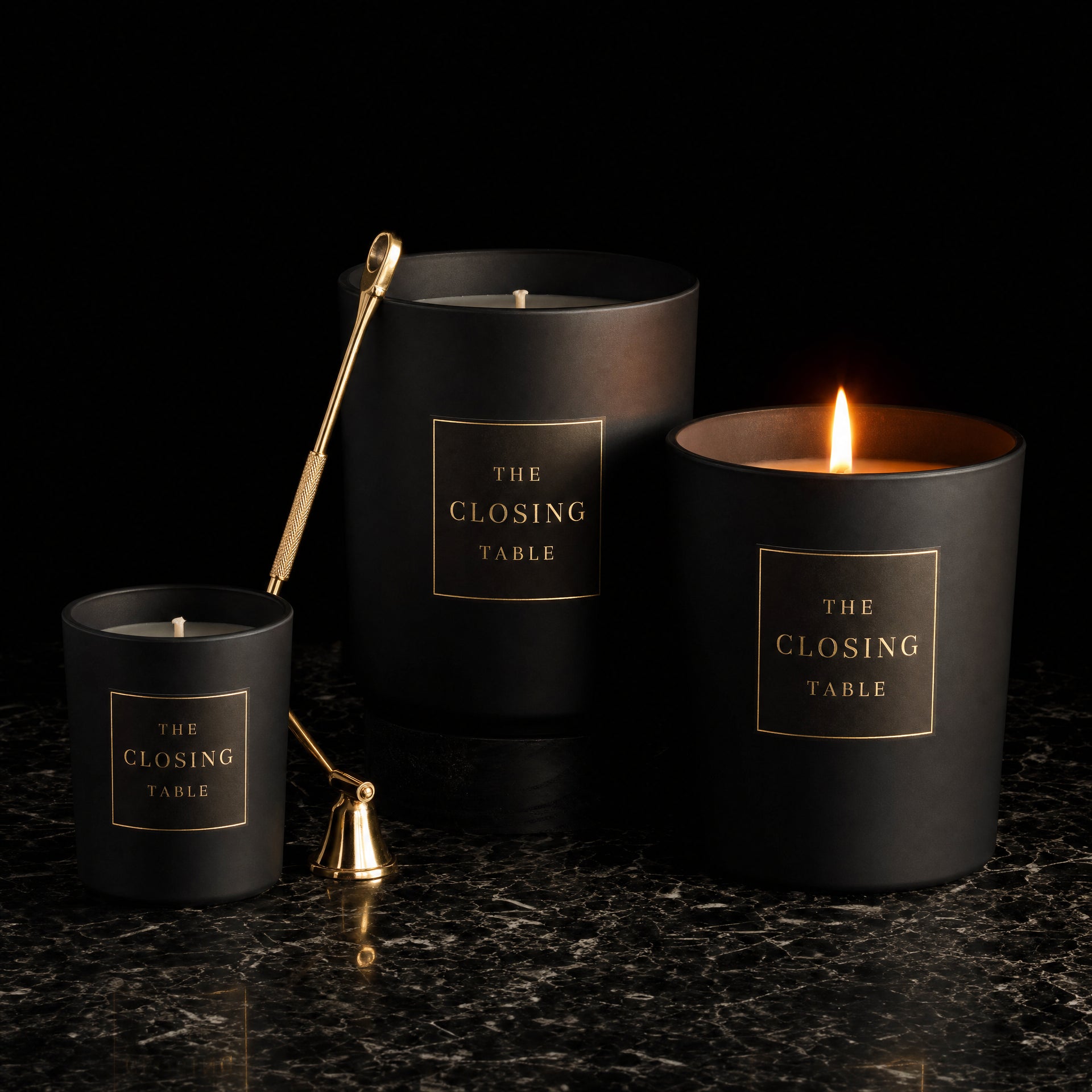 Luxury Soy Candle Collection — The Closing Table luxury closing gift